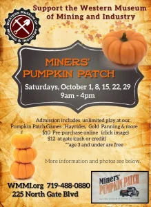 The Miner's Pumpkin Patch @ Western Museum of Mining and Industry